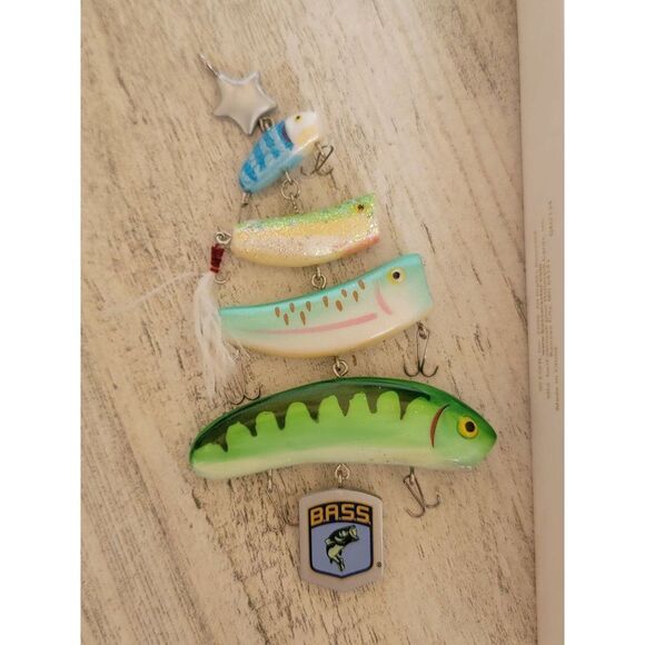 Hallmark 2008 Merry Fish-mas ornament Xmas decor bass - Picture 3 of 7